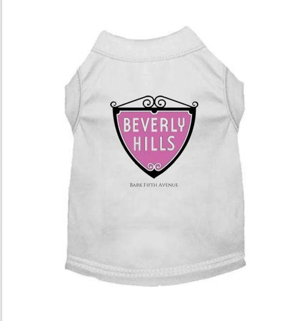 Beverly Hill's Tank Dog Top by Bark Fifth Avenue - Pets Perfect