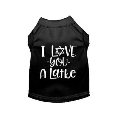 I Love You A Latke - Dog Tee & Dress by Bark Fifth Avenue - Pets Perfect