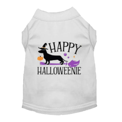 Bark Fifth Avenue Happy Halloweenie Dog Tee - Pets Perfect