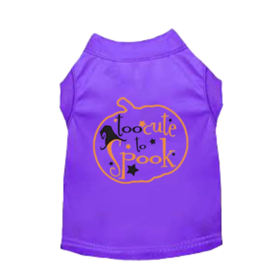 Too Cute to Spook Dog Tee - Halloween Graphic Pullover by Bark Fifth Avenue - Pets Perfect