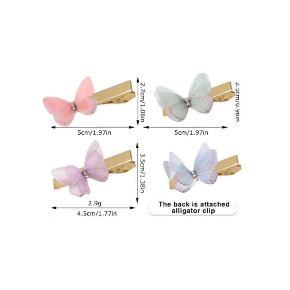 Mariposa Butterfly Dog Hair Bows by Bark Fifth Avenue - Pets Perfect