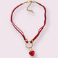 My Sweet Petite Luxury Velvet Rope Dog Collar Necklace
