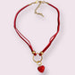 My Sweet Petite Luxury Velvet Rope Dog Collar Necklace