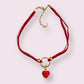 My Sweet Petite Luxury Velvet Rope Dog Collar Necklace