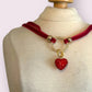 My Sweet Petite Luxury Velvet Rope Dog Collar Necklace