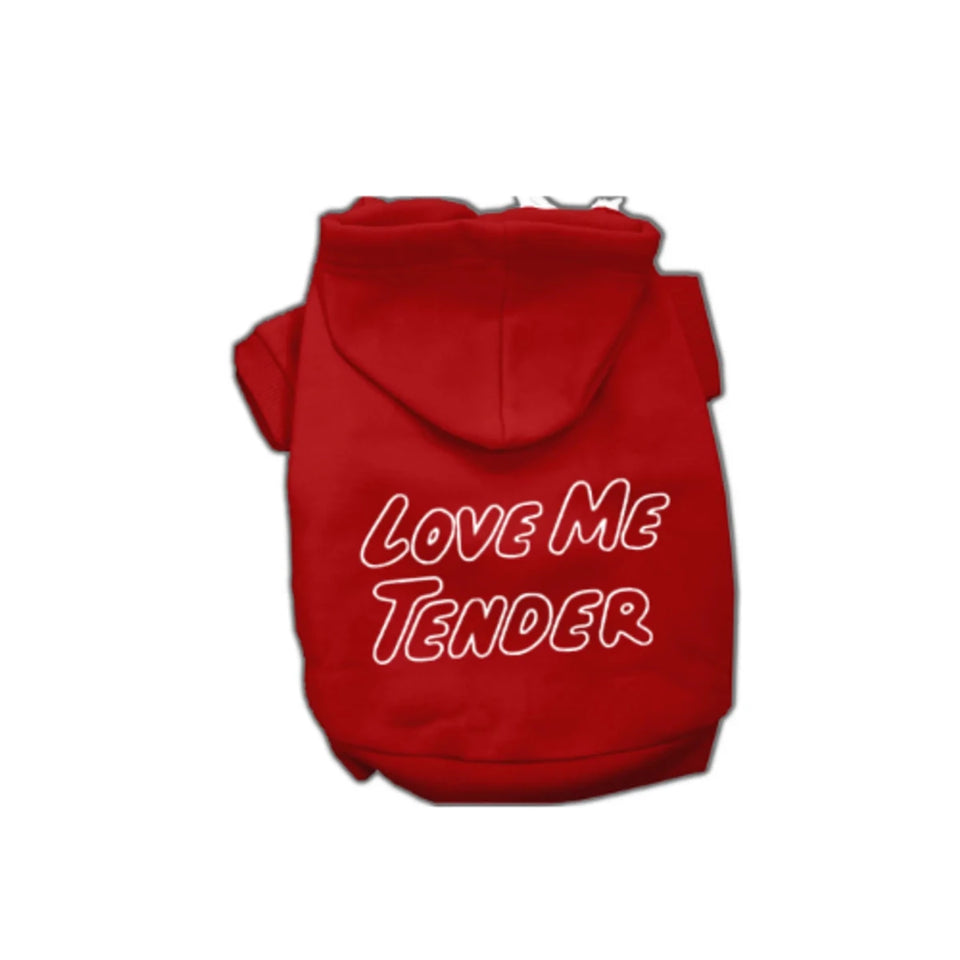 Bark Fifth Avenue Love Me Tender Dog Hoodie - Pets Perfect