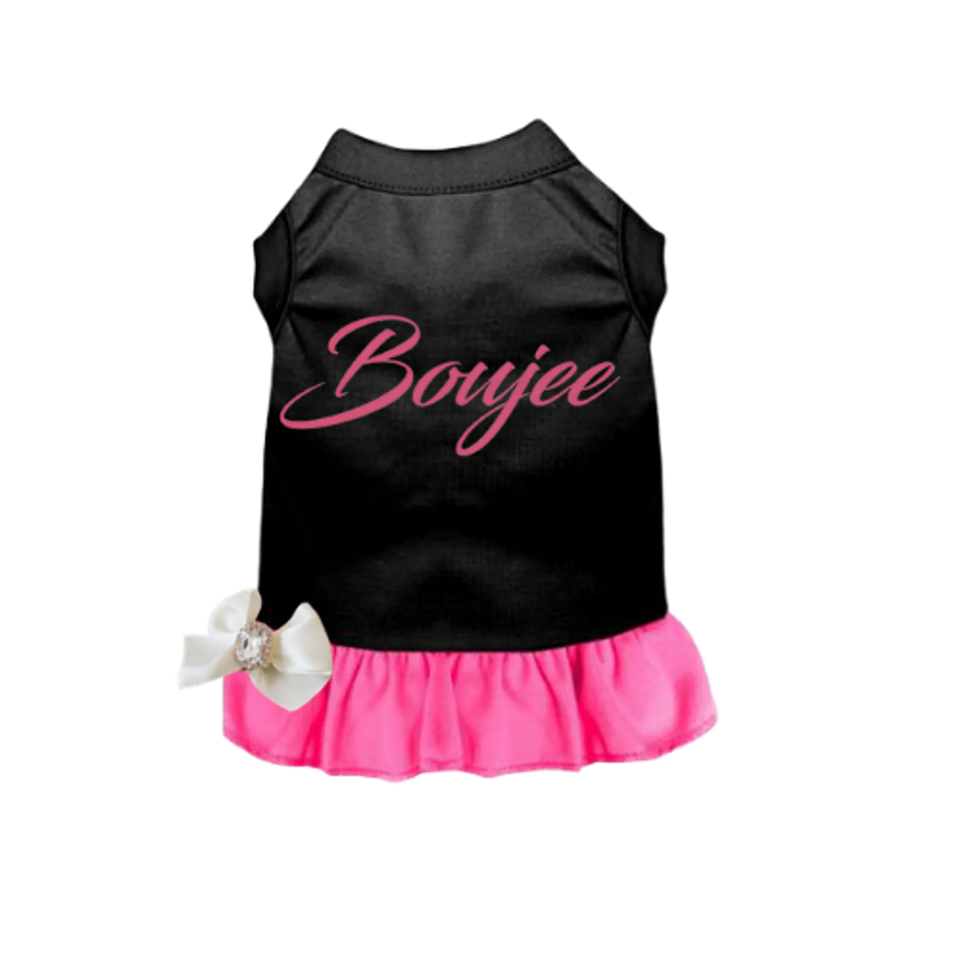Boujee Dog Dress by Bark Fifth Avenue, view 25