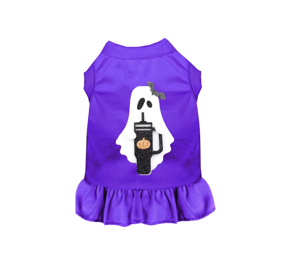 Spooky Coffee Dog Outfit - Halloween Dog Costume - Pets Perfect