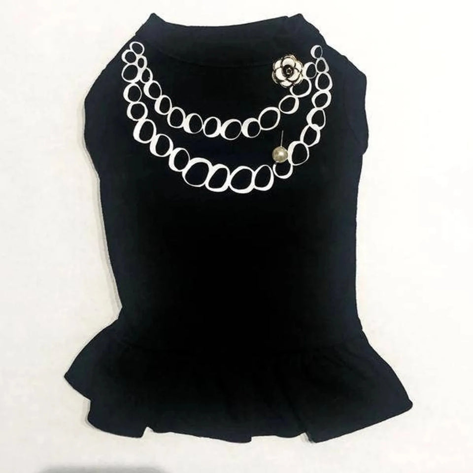 Breakfast at Bark Dog Dress - Luxury-Inspired Dog Dress by Bark Fifth Avenue - Pets Perfect