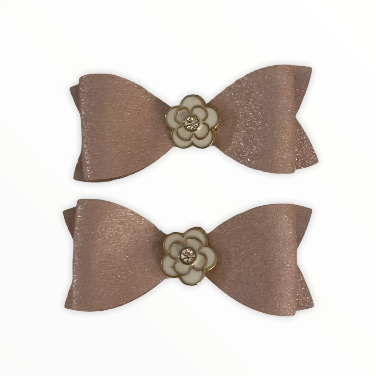 Camellia Glam Barrettes for Dogs by Bark Fifth Avenue