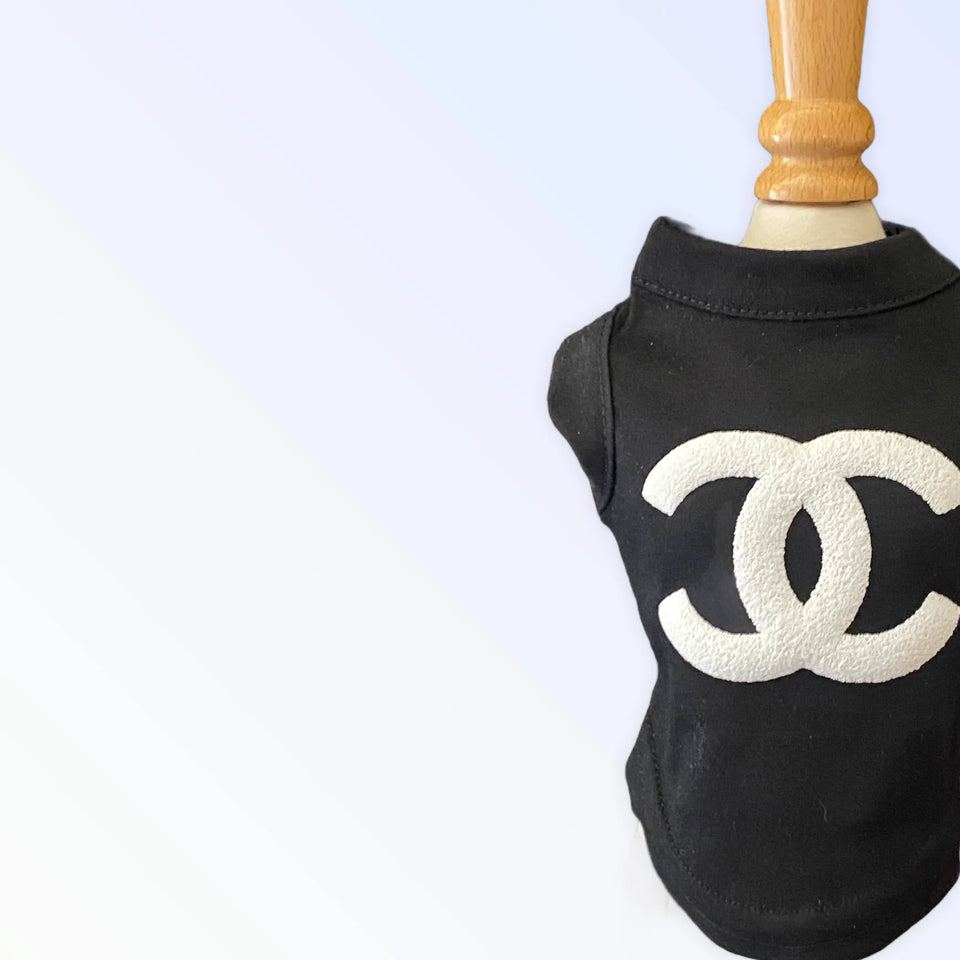 CC Puff Dog Tee - Black, view 10