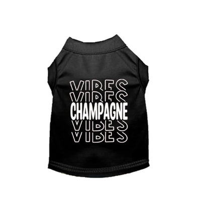 Champagne Vibes Dog Shirt by Bark Fifth Avenue, X SMALL/1