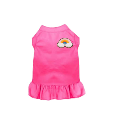 Chenille Rainbow Dog Dress and Tee by Bark Fifth Avenue - Pets Perfect