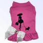 Classy Lady and Frenchie Dog Outfit - Stylish Pet Fashion in Pink and White | Bark Fifth Avenue