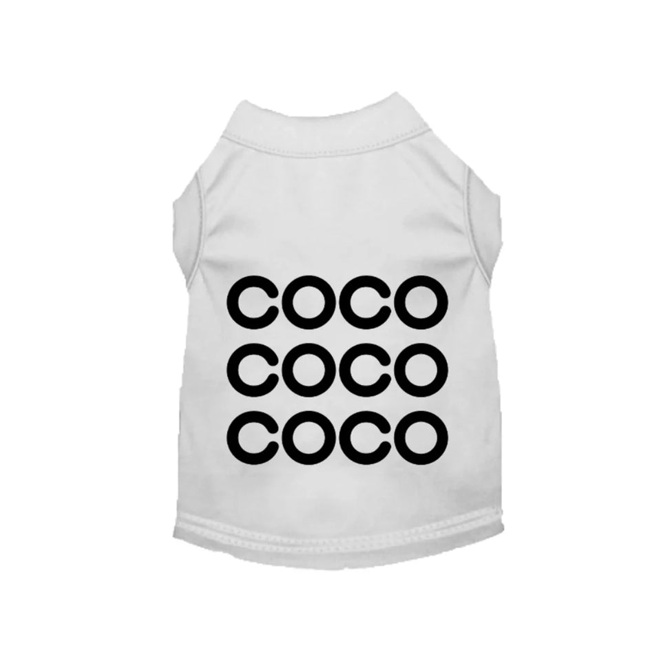 COCO Dog Dress and Tee - Chic Pet Fashion for Dogs, Bark Fifth Avenue - Pets Perfect