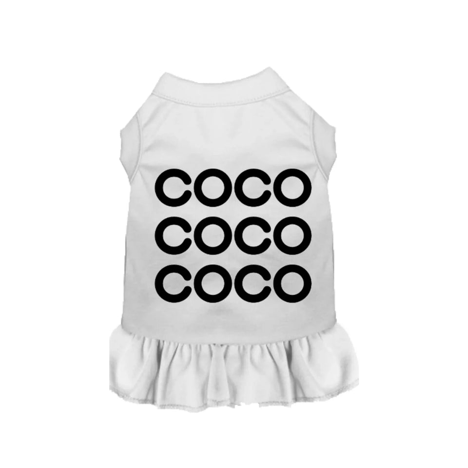 COCO Dog Dress and Tee - Chic Pet Fashion for Dogs, Bark Fifth Avenue - Pets Perfect