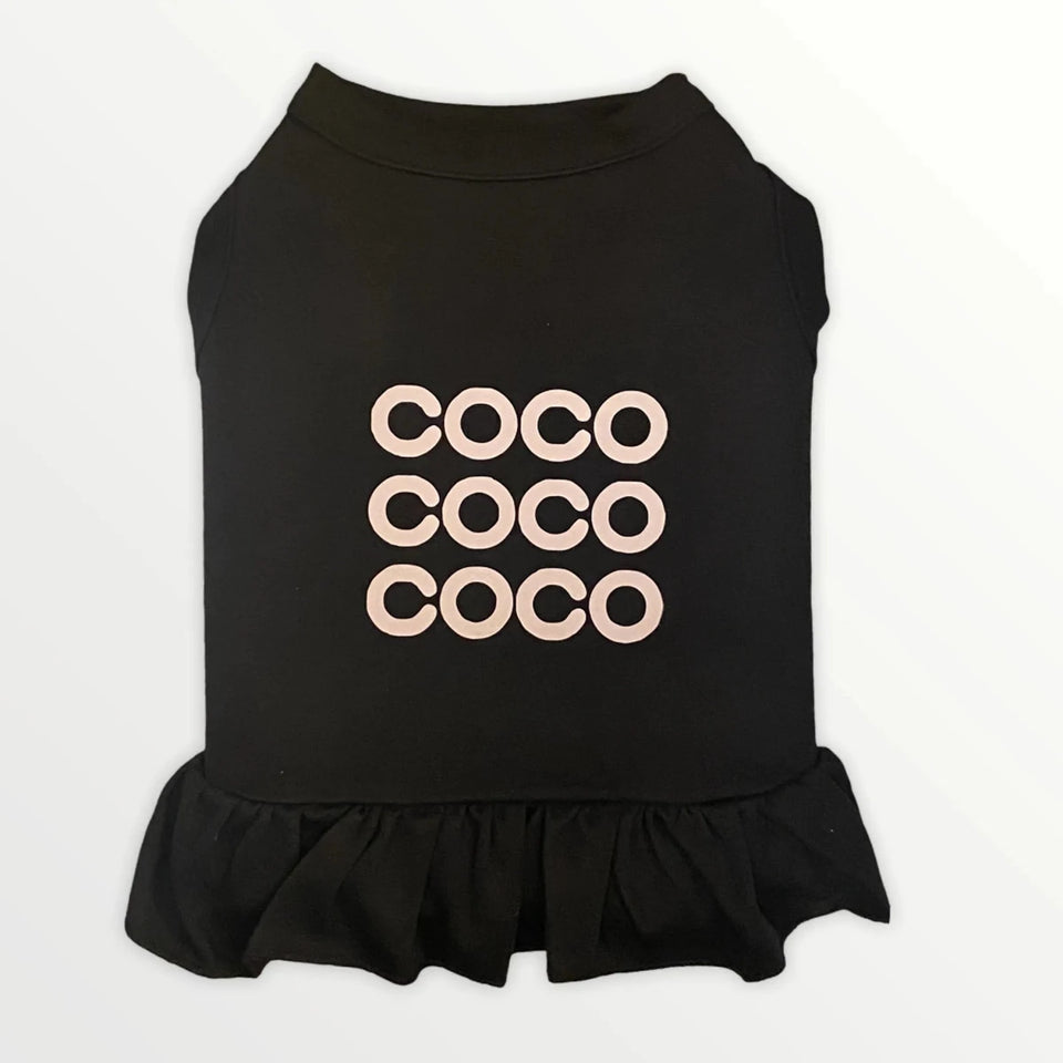 COCO Dog Dress and Tee - Chic Pet Fashion for Dogs, Bark Fifth Avenue - Pets Perfect