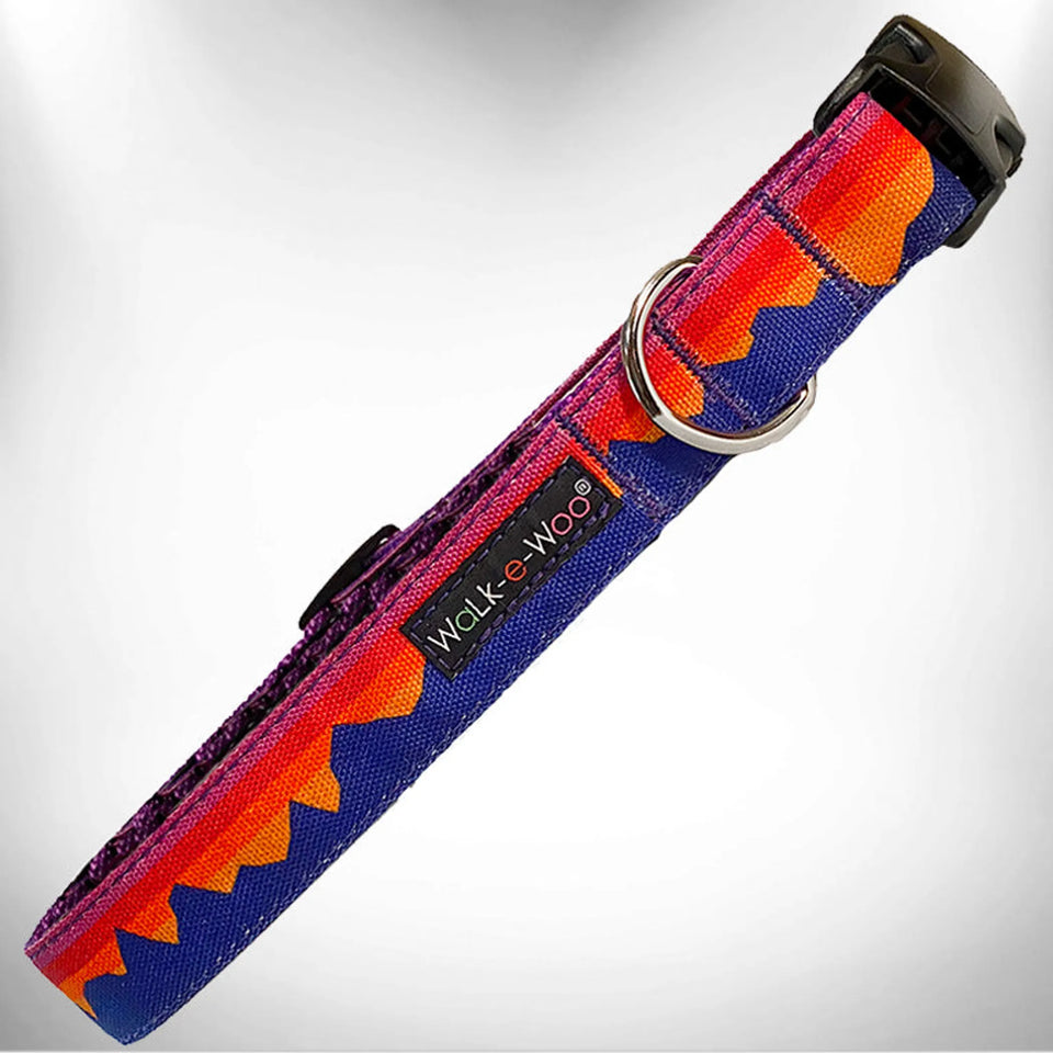 Mountain Dog Collars, Purple mountain/XL 1.5" WIDE FITS 18-28" NECK, view 10