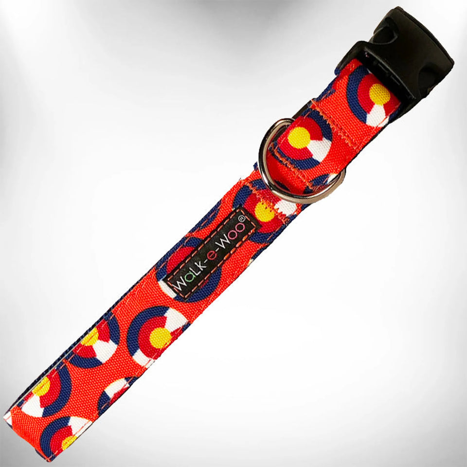Colorado and Texas Dog Collars, Texas grey/XS 5/8" WIDTH FITS 8-12" NECK, view 16