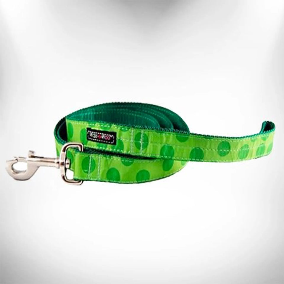 Polka Dot Dog - Monotone Leads, Navy/THIN LEAD 5/8" WIDTH- 5' LENGTH, view 3