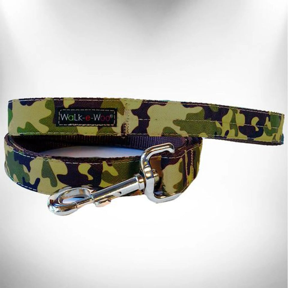 Camo Dog Leads, Hot pink camo/THIN LEAD 5/8" WIDTH- 5' LENGTH, view 3