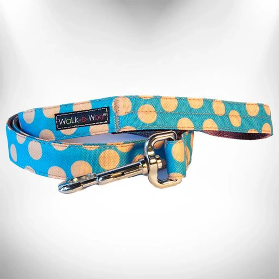 Polka Dot Dog - Tan Dots Leads - Pets Perfect