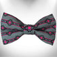 Walk-e-Woo Dog Bow Tie - Velcro Attach Water-Resistant Pet Accessory