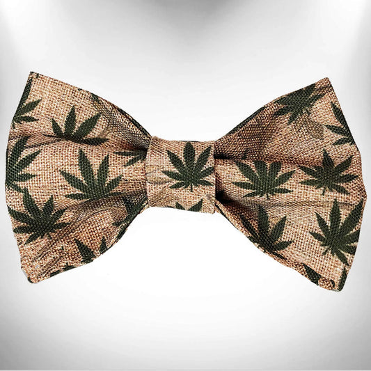 Walk-e-Woo Dog Bow Tie - Velcro Attach Water-Resistant Pet Accessory