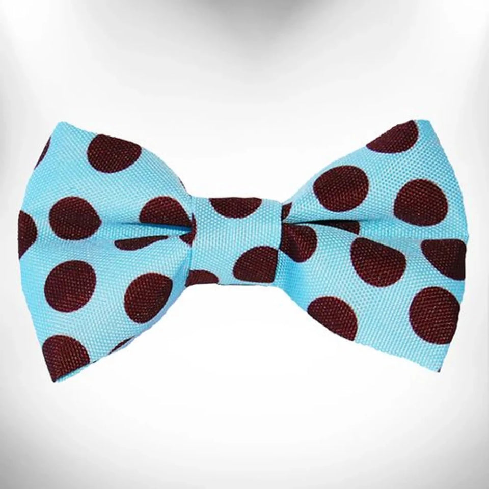 Walk-e-Woo Polka Dot Dog Bow Tie - Pets Perfect