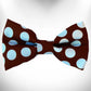 Walk-e-Woo Polka Dot Dog Bow Tie