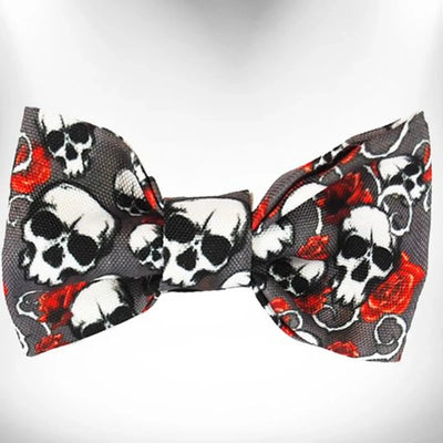Walk-e-Woo Tattoo Art Dog Bow Tie - Bold, Edgy Style for Every Pup - Pets Perfect