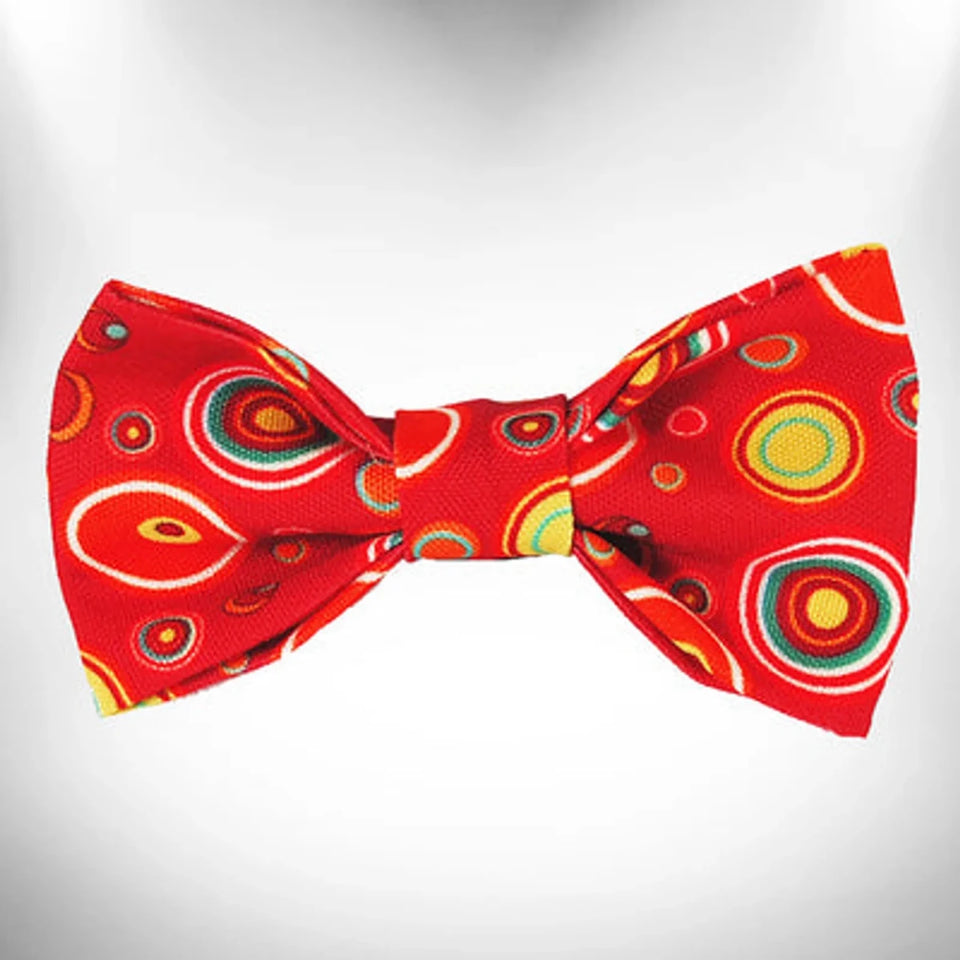 Martini Dog Bow Tie - Modern Cocktail Design by Walk-e-Woo - Pets Perfect