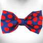 Walk-e-Woo Polka Dot Dog Bow Tie