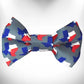 Colorado and Texas Dog Bow Tie - Walk-e-Woo State Pride Designer Dog Accessory