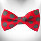 Walk-e-Woo Polka Dot Dog Bow Tie