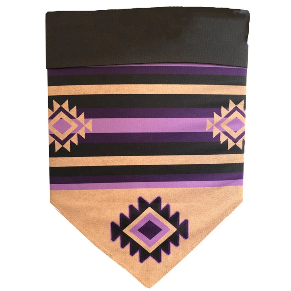 Walk-e-Woo Reversible Sport Dog Bandana - Athletic, Moisture-Wicking, Machine Washable - Pets Perfect