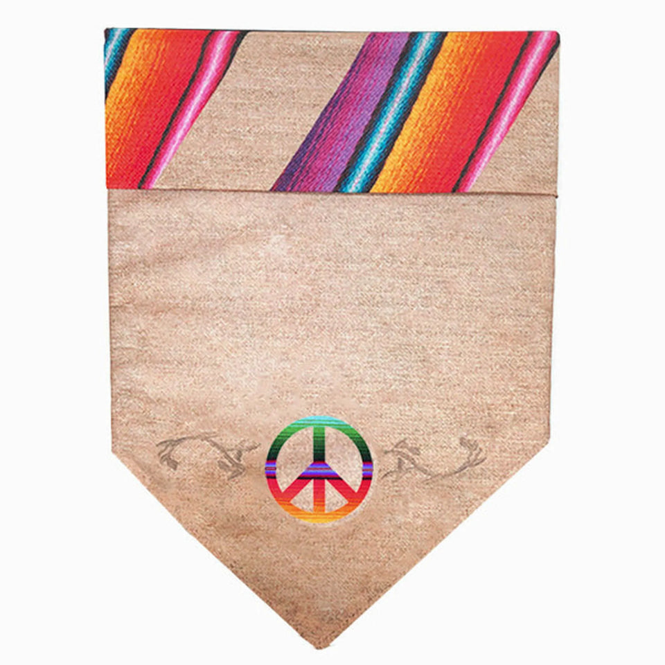 Reversible Sport Bandanas for Dogs, Peace/SMALL, view 14