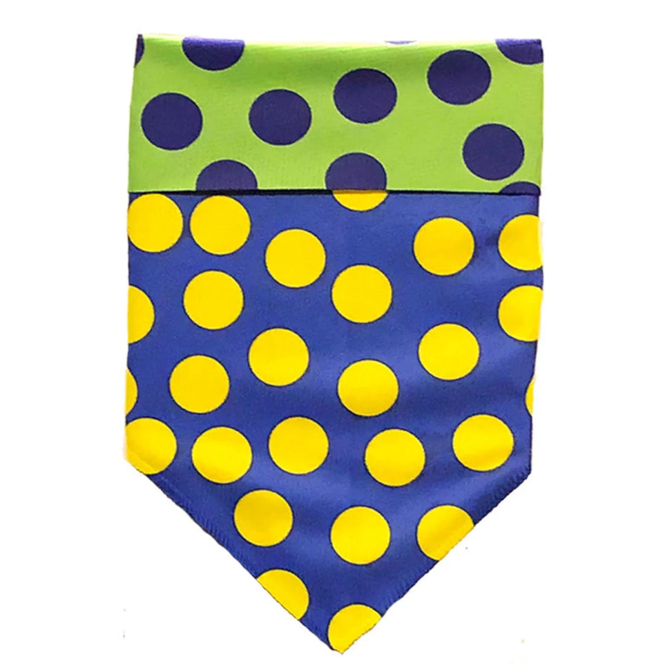 Walk-e-Woo Reversible Sport Dog Bandana - Athletic, Moisture-Wicking, Machine Washable - Pets Perfect