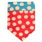 Walk-e-Woo Reversible Sport Dog Bandana - Athletic, Moisture-Wicking, Machine Washable