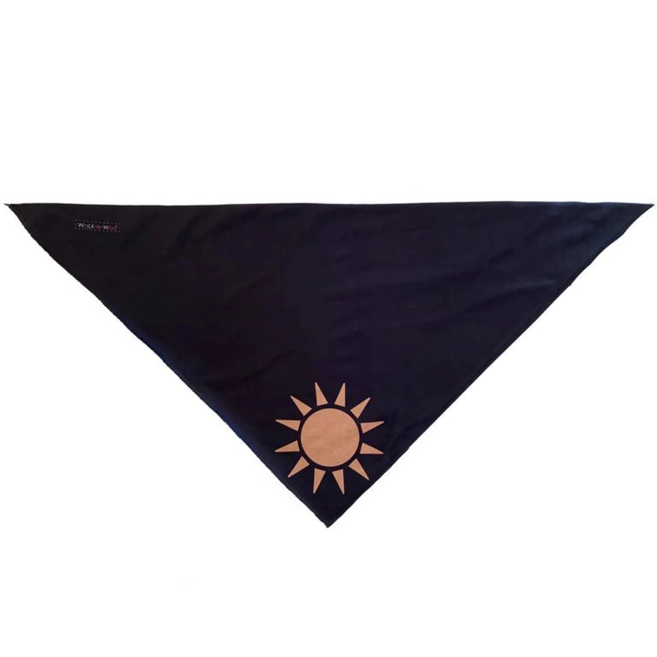 Walk-e-Woo Reversible Dog Bandana and Dog Leash - Athletic Fabric - Pets Perfect