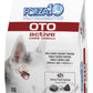 Forza10 Active Oto Support Diet Dry Dog Food bag featuring canine formula with wild caught anchovy protein and omega 6 and 3 ratio.