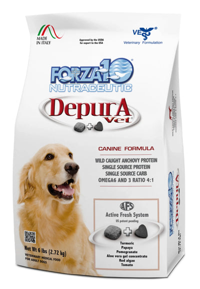 Forza10 Active Depura Fish Diet Dry Dog Food, 6-LB BAG
