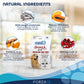 Forza10 Active Depura Fish Diet Dry Dog Food with wild anchovies, papaya, turmeric, and pomegranate natural ingredients.