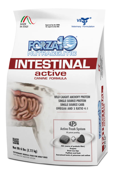 Forza10 Active Intestinal Support Diet Dry Dog Food, 6-LB BAG