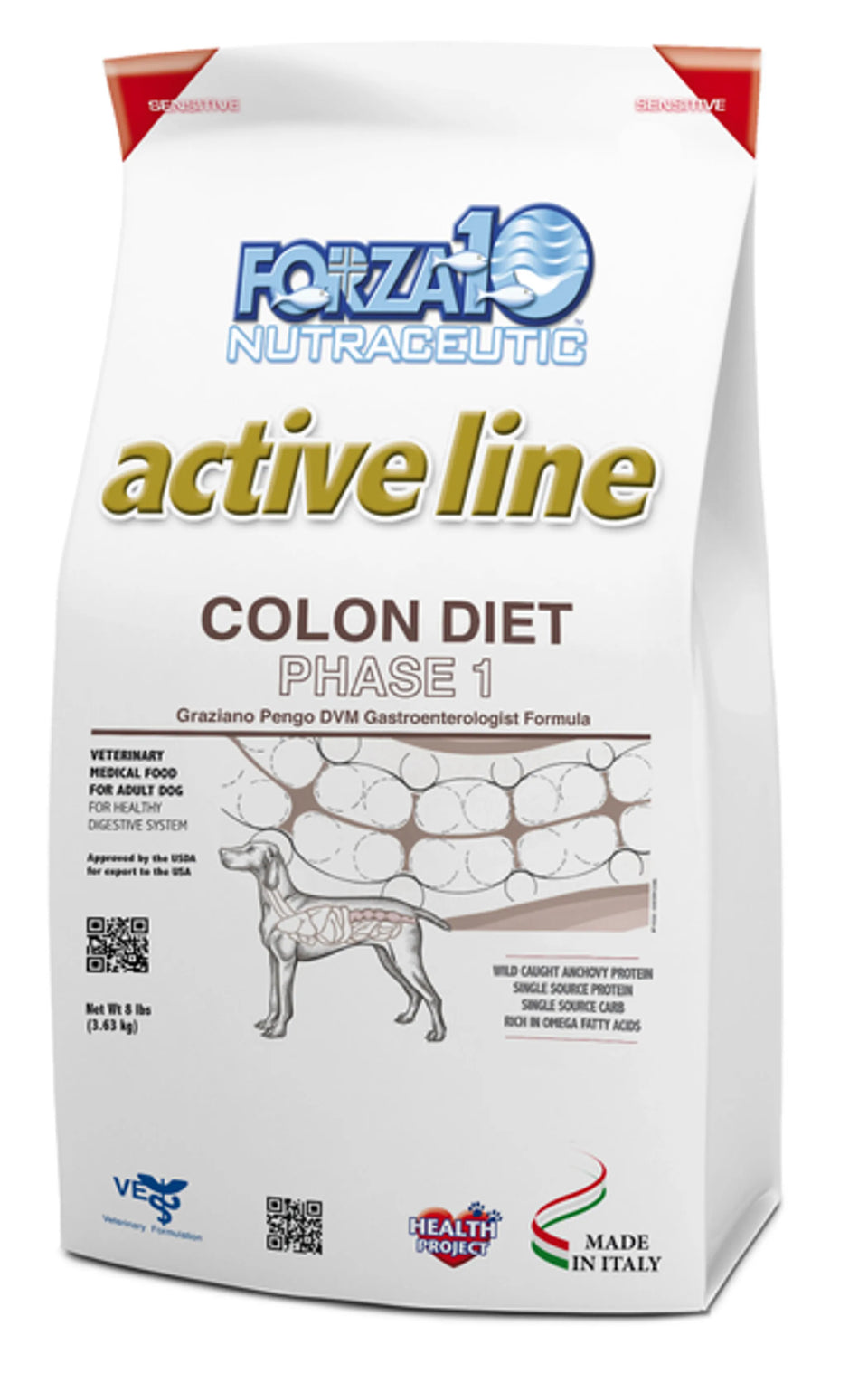 Forza10 Active Colon Support Diet Phase 1 Dry Dog Food, view 3