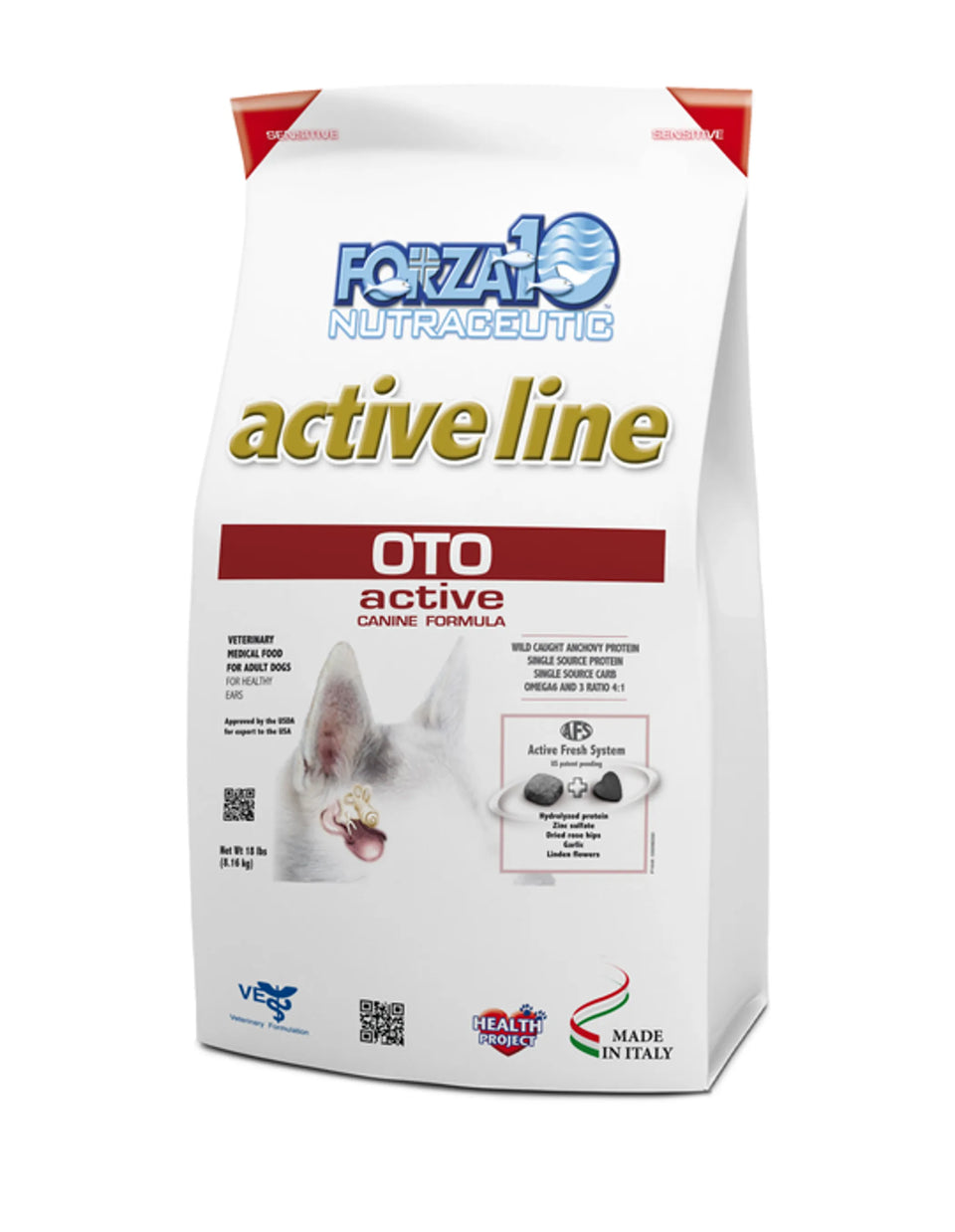 Forza10 Active Oto Support Diet Dry Dog Food, view 3