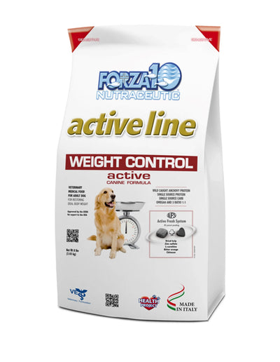 Forza10 Active Weight Control Diet Dry Dog Food, 8-LB BAG