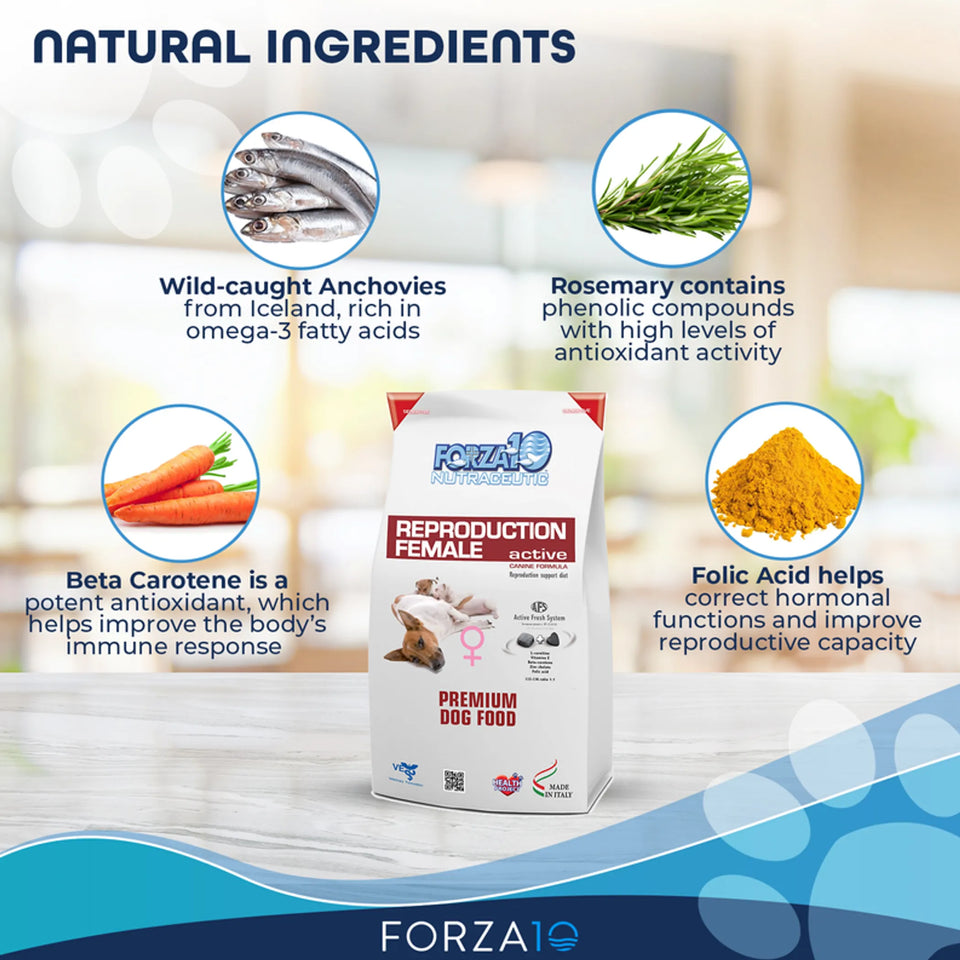 Forza10 Active Reproductive Female Diet Dry Dog Food, view 5