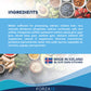 Ingredients list including salmon, chicken liver, rice, vitamins, and minerals for Forza10 Actiwet Hypoallergenic Icelandic Fish Recipe Canned Cat Food.