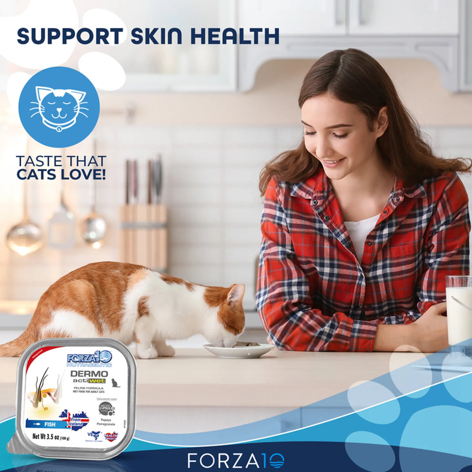 Forza10 ActiWet Dermo Support Icelandic Fish Recipe Canned Cat Food, view 4